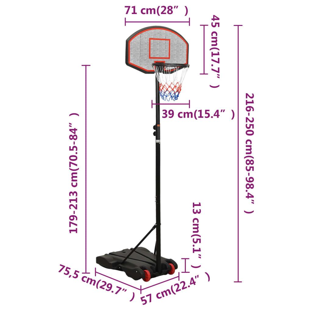 Basketball Stand 216-250 Cm Polyethene