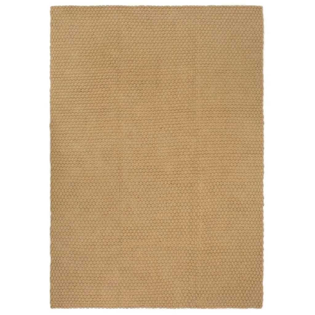 Rug Rectangular Natural Jute