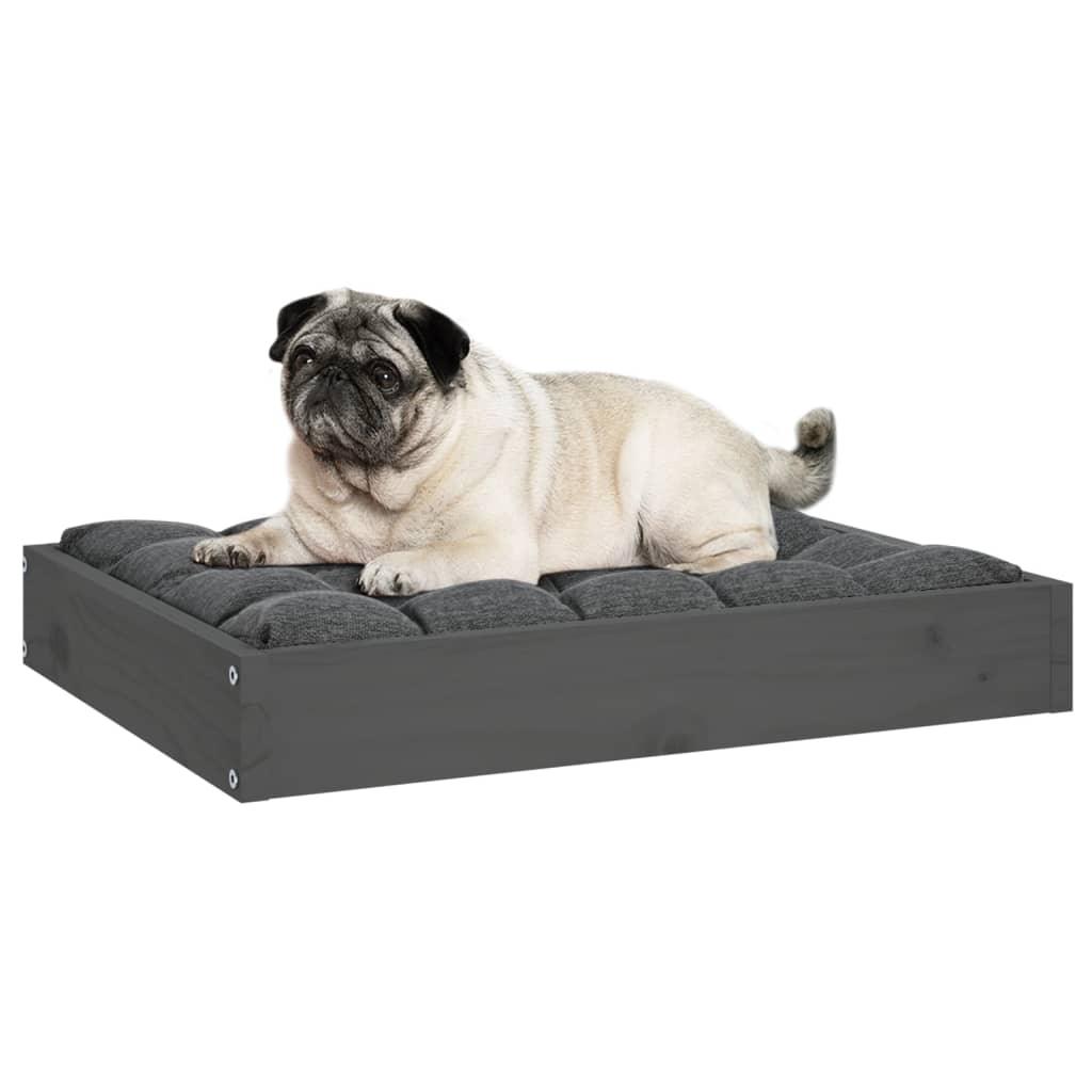 Trendyproduct.co.uk Dog Bed 61.5X49X9 Cm Solid Wood Pine vidaXL Animals & Pet Supplies Animals & Pet Supplies > Pet Supplies > Dog Supplies > Dog Beds Dog Beds Dog Supplies Grey parcel Pet Supplies vidaXL