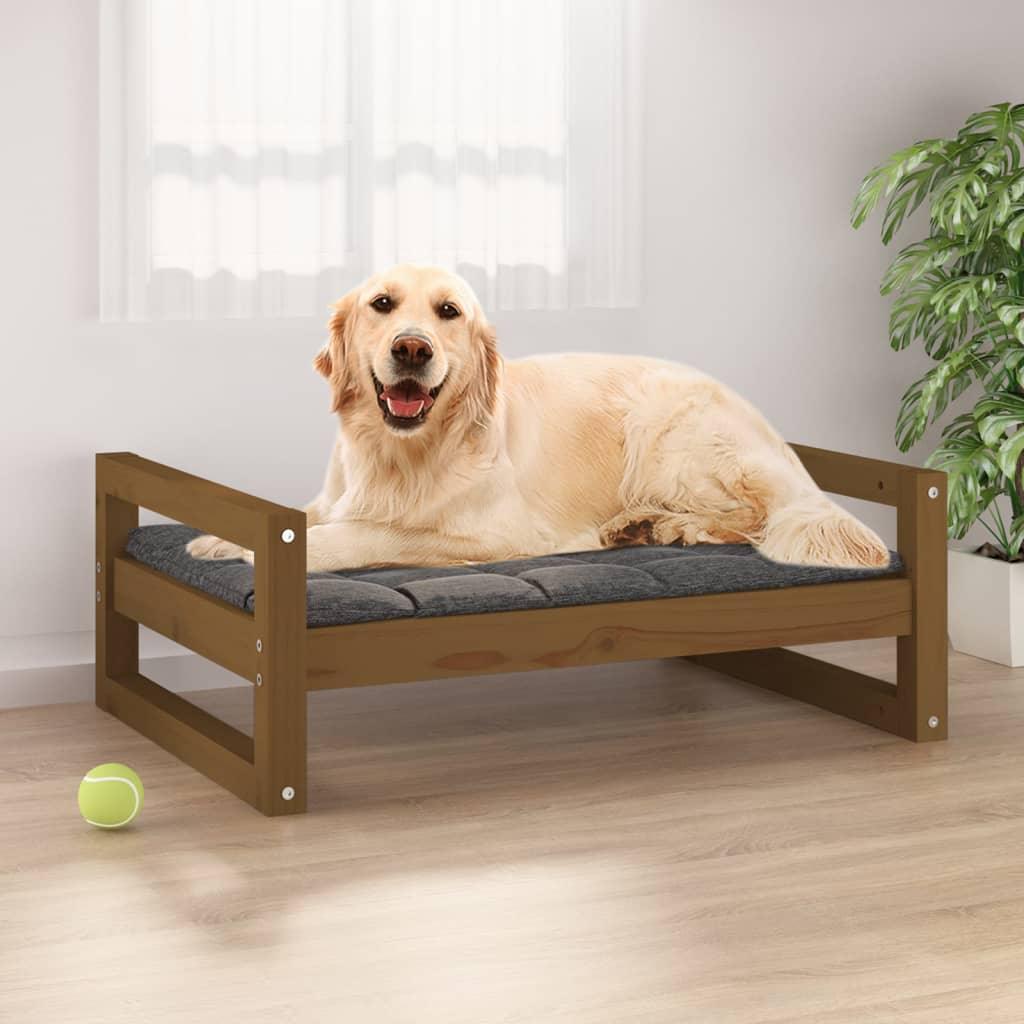 Trendyproduct.co.uk Dog Bed Solid Pine Wood vidaXL Animals & Pet Supplies Animals & Pet Supplies > Pet Supplies > Dog Supplies > Dog Beds Brown Dog Beds Dog Supplies parcel Pet Supplies vidaXL