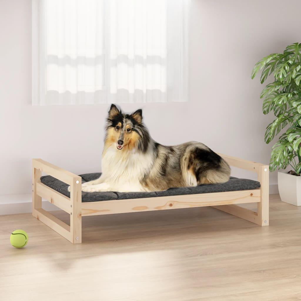 Trendyproduct.co.uk Dog Bed Solid Pine Wood vidaXL Animals & Pet Supplies Animals & Pet Supplies > Pet Supplies > Dog Supplies > Dog Beds Brown Dog Beds Dog Supplies parcel Pet Supplies vidaXL