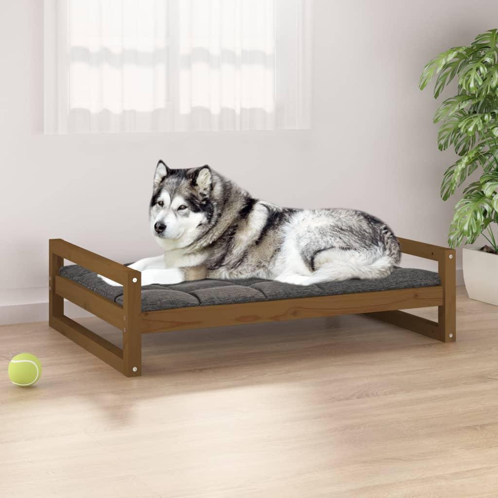 Trendyproduct.co.uk Dog Bed Solid Pine Wood vidaXL Animals & Pet Supplies Animals & Pet Supplies > Pet Supplies > Dog Supplies > Dog Beds Brown Dog Beds Dog Supplies parcel Pet Supplies vidaXL