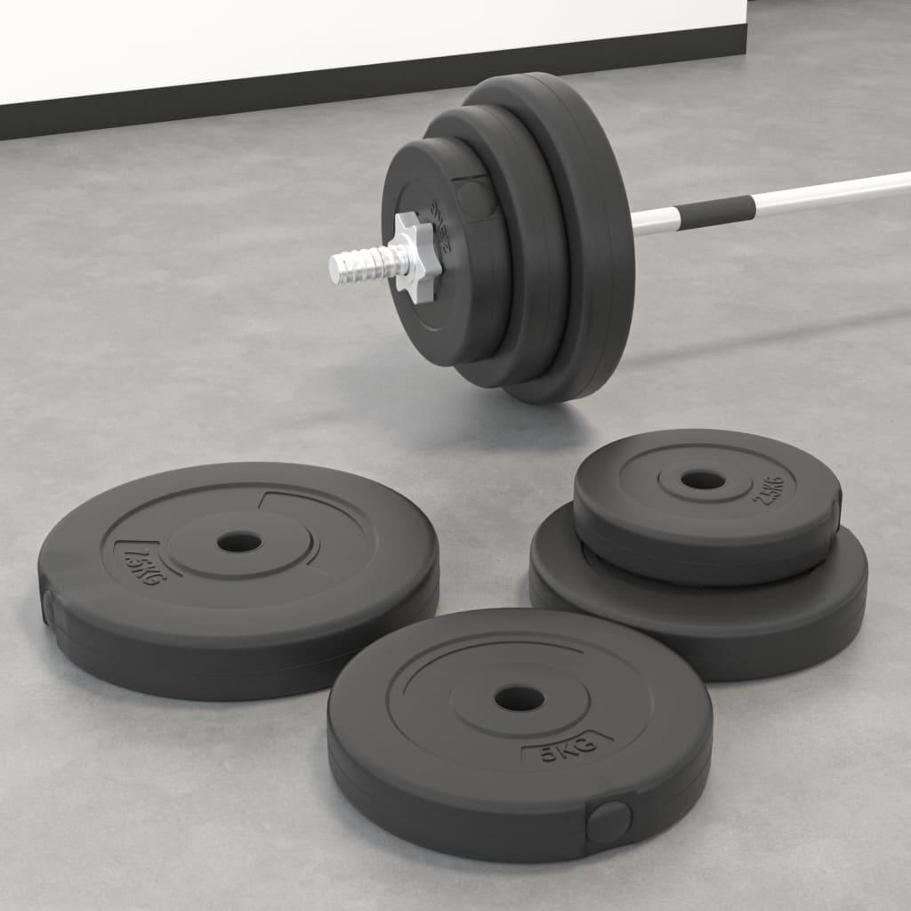 Weight Plates 2 Pcs 30 Kg Cement