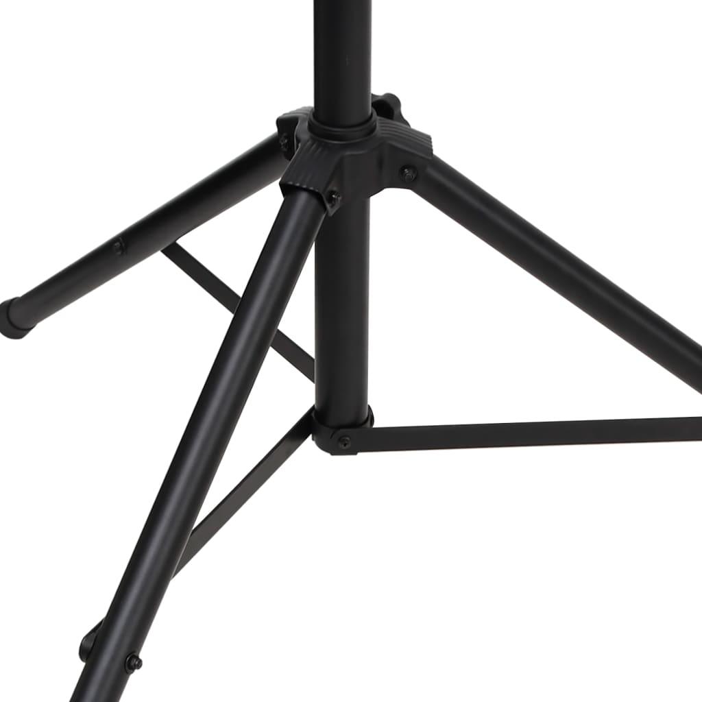 Light Stand Black Steel