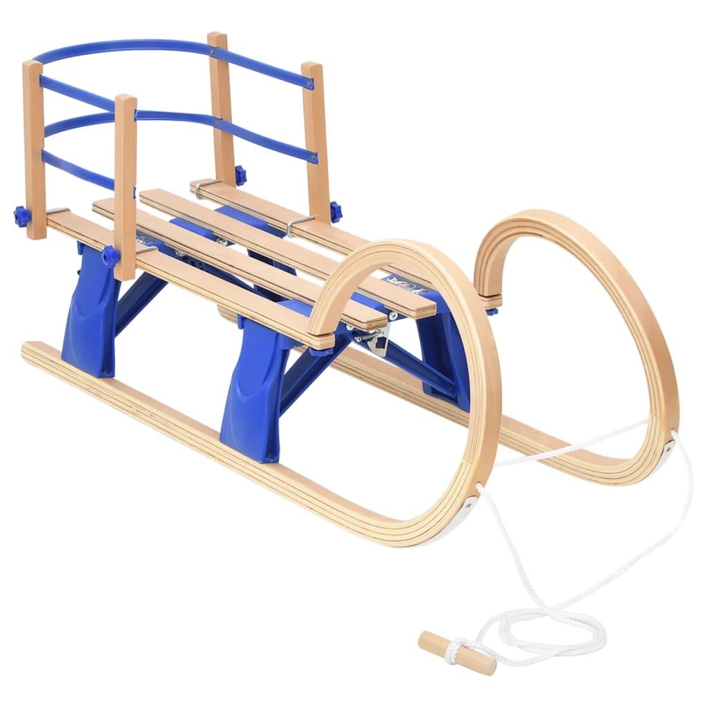 Foldable Sledge 110 Cm Plywood