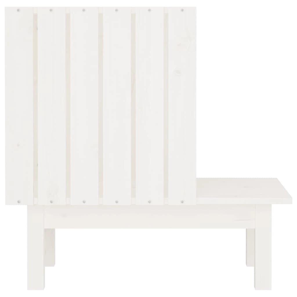 Trendyproduct.co.uk Cat House 60X36X60 Cm Solid Wood Pine vidaXL Animals & Pet Supplies Animals & Pet Supplies > Pet Supplies > Cat Supplies > Cat Furniture Cat Furniture Cat Supplies parcel Pet Supplies vidaXL White