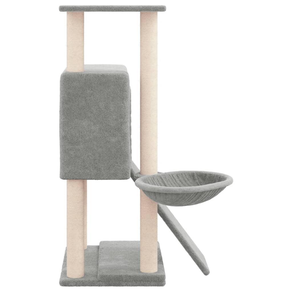 Trendyproduct.co.uk Cat Tree With Sisal Scratching Posts 96 Cm vidaXL Animals & Pet Supplies Animals & Pet Supplies > Pet Supplies > Cat Supplies > Cat Furniture Cat Furniture Cat Supplies Grey parcel Pet Supplies vidaXL