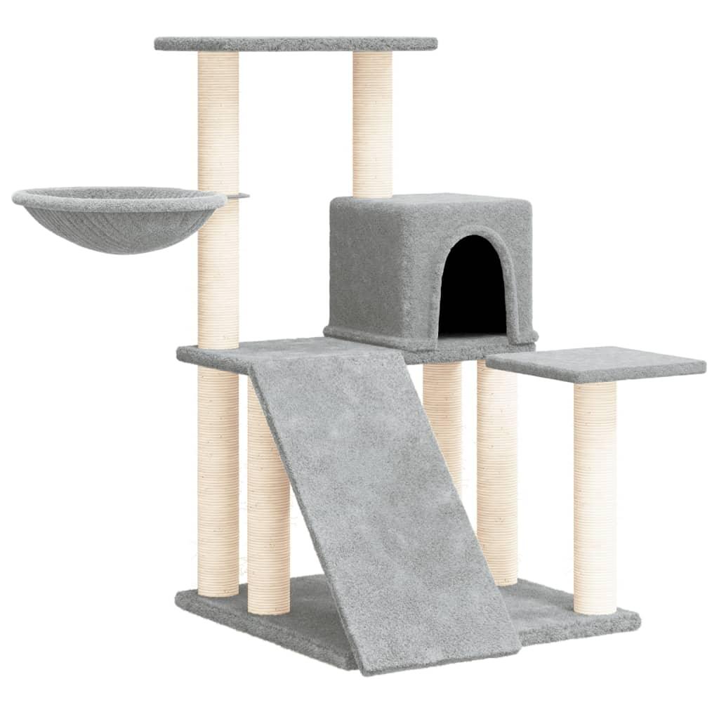 Trendyproduct.co.uk Cat Tree With Sisal Scratching Posts 82 Cm vidaXL Animals & Pet Supplies Animals & Pet Supplies > Pet Supplies > Cat Supplies > Cat Furniture Cat Furniture Cat Supplies Grey parcel Pet Supplies vidaXL