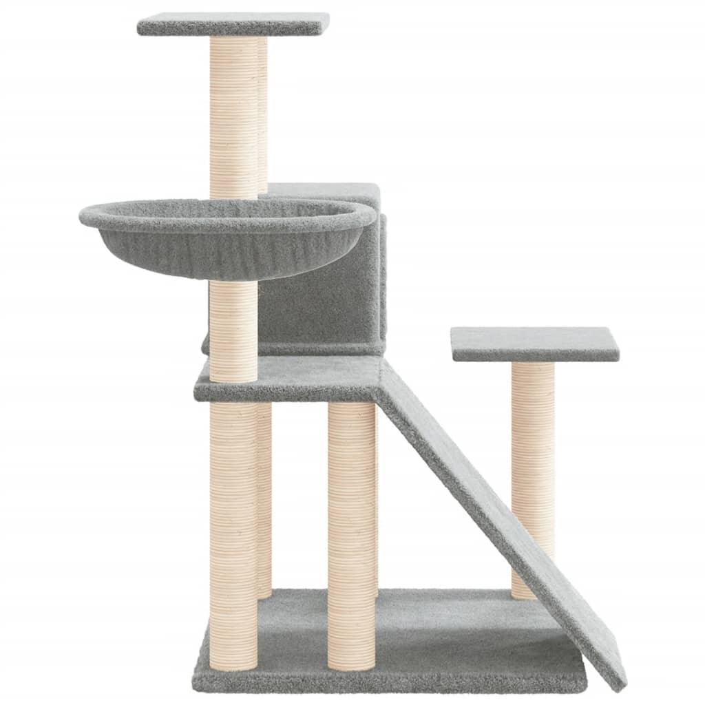 Trendyproduct.co.uk Cat Tree With Sisal Scratching Posts 82 Cm vidaXL Animals & Pet Supplies Animals & Pet Supplies > Pet Supplies > Cat Supplies > Cat Furniture Cat Furniture Cat Supplies Grey parcel Pet Supplies vidaXL