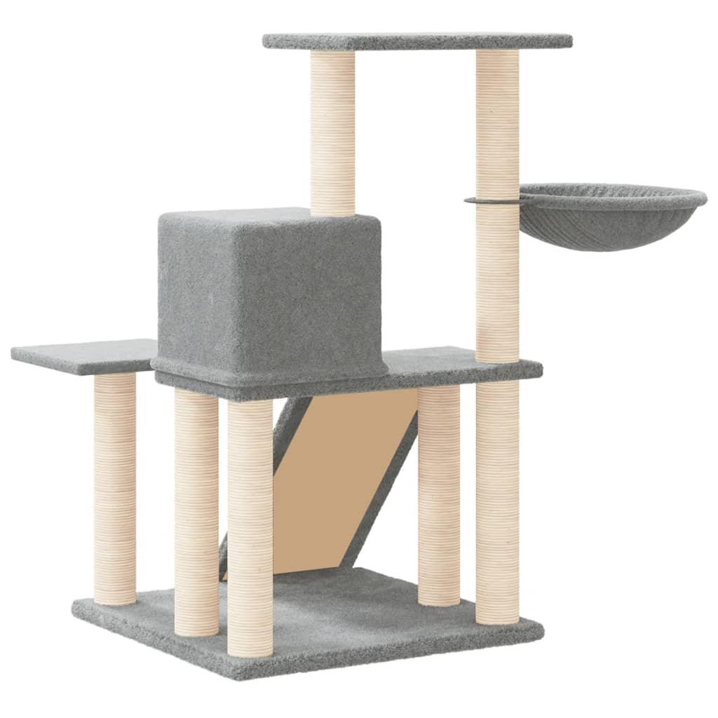 Trendyproduct.co.uk Cat Tree With Sisal Scratching Posts 82 Cm vidaXL Animals & Pet Supplies Animals & Pet Supplies > Pet Supplies > Cat Supplies > Cat Furniture Cat Furniture Cat Supplies Grey parcel Pet Supplies vidaXL