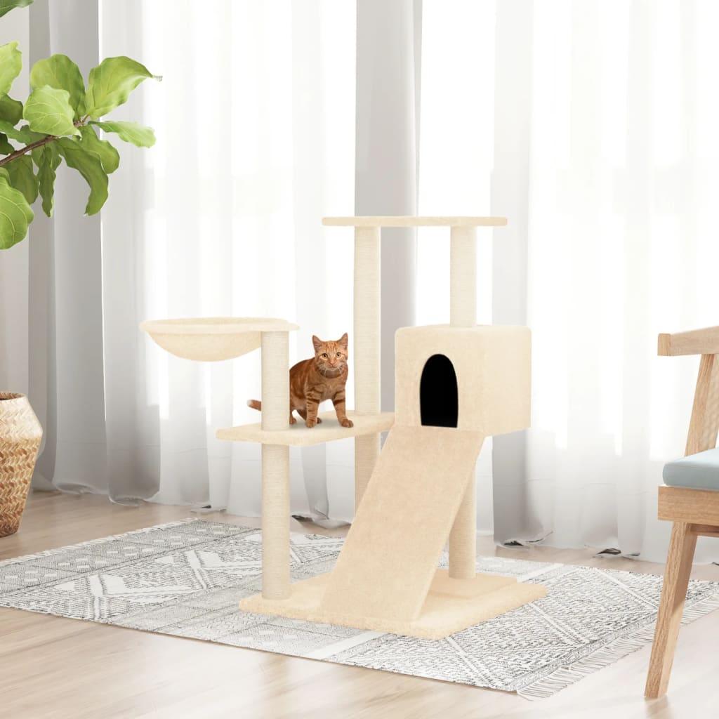 Trendyproduct.co.uk Cat Tree With Sisal Scratching Posts 82 Cm vidaXL Animals & Pet Supplies Animals & Pet Supplies > Pet Supplies > Cat Supplies > Cat Furniture Cat Furniture Cat Supplies Grey parcel Pet Supplies vidaXL