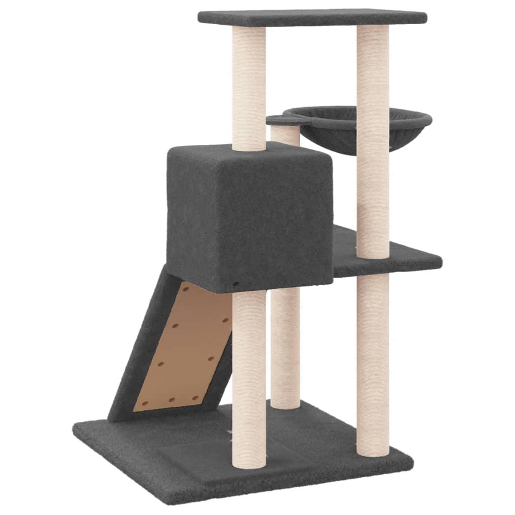 Trendyproduct.co.uk Cat Tree With Sisal Scratching Posts 82 Cm vidaXL Animals & Pet Supplies Animals & Pet Supplies > Pet Supplies > Cat Supplies > Cat Furniture Cat Furniture Cat Supplies Grey parcel Pet Supplies vidaXL