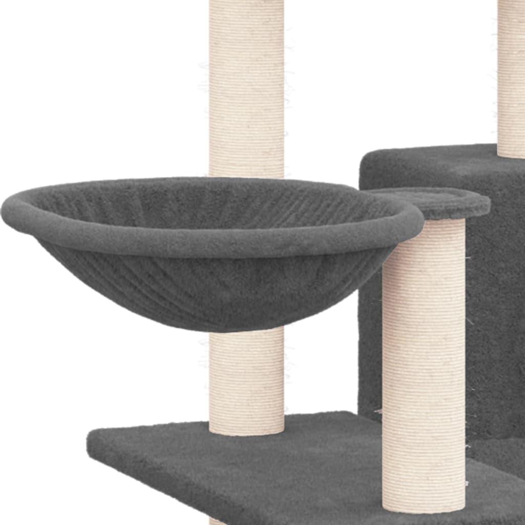 Trendyproduct.co.uk Cat Tree With Sisal Scratching Posts 82 Cm vidaXL Animals & Pet Supplies Animals & Pet Supplies > Pet Supplies > Cat Supplies > Cat Furniture Cat Furniture Cat Supplies Grey parcel Pet Supplies vidaXL