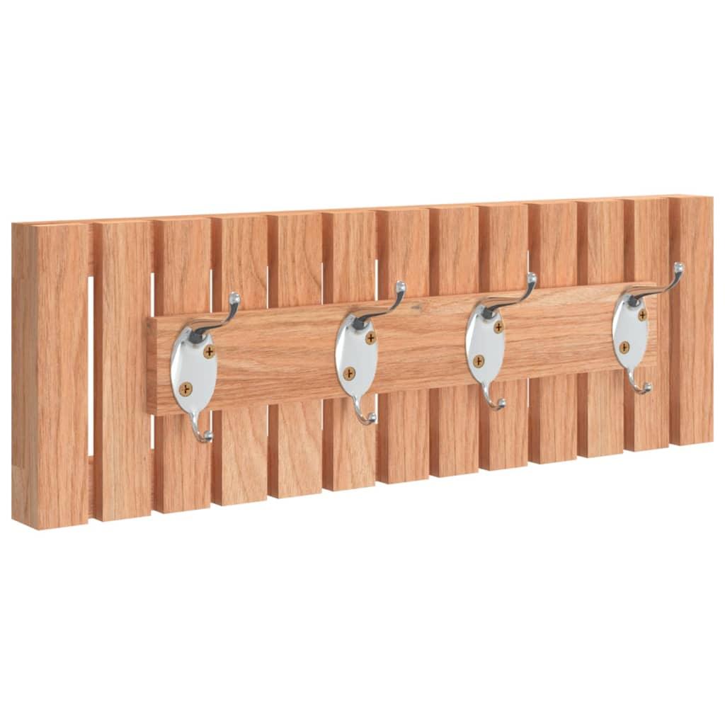 Wall Hanger 42X8.5X14 Cm Solid Wood Walnut