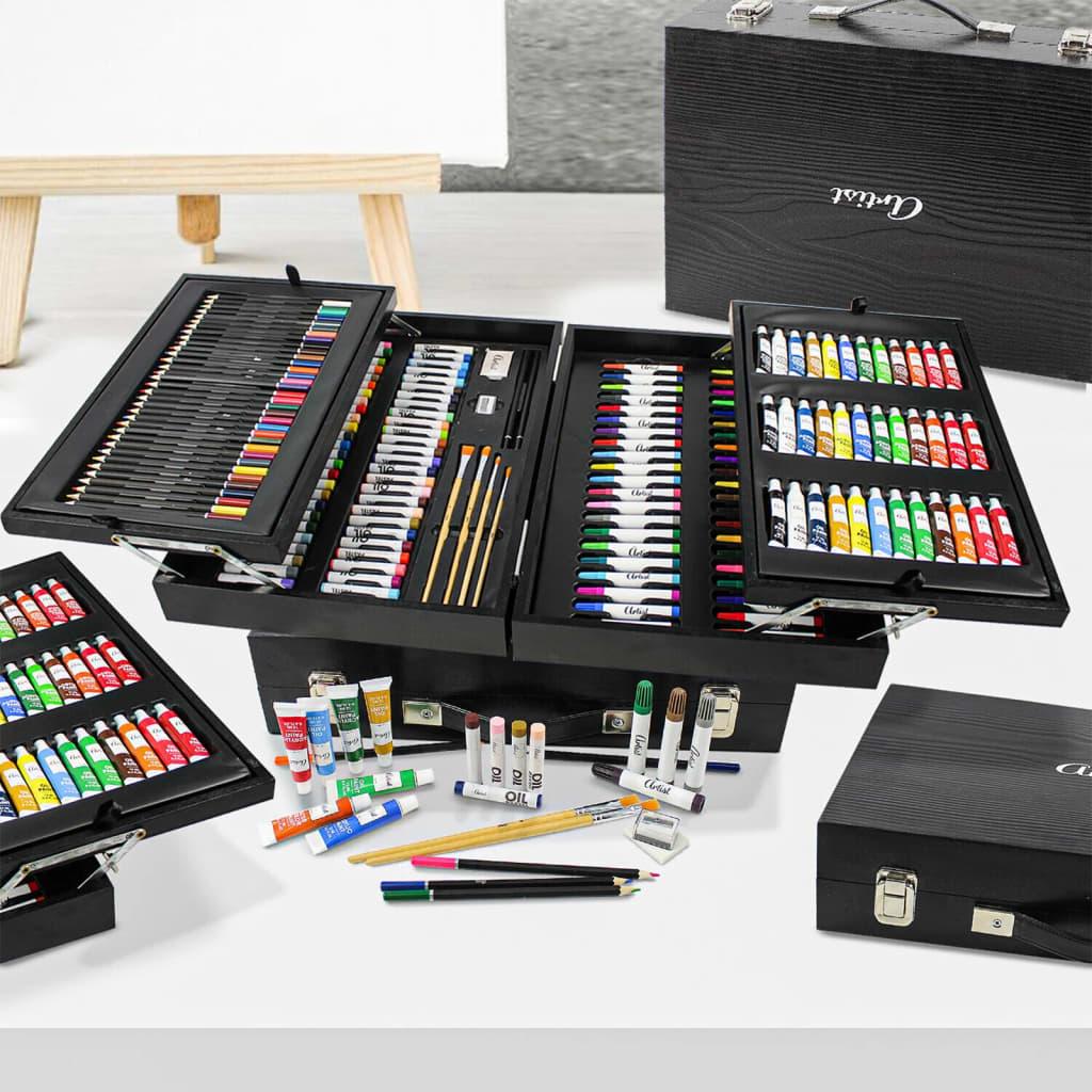 Artist 174-Piece Painting Art Set In Wooden Box