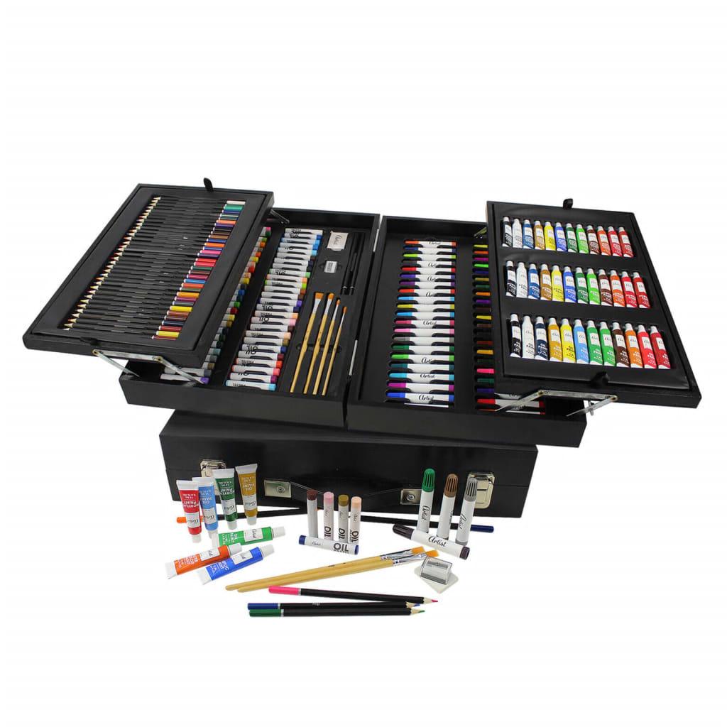 Artist 174-Piece Painting Art Set In Wooden Box