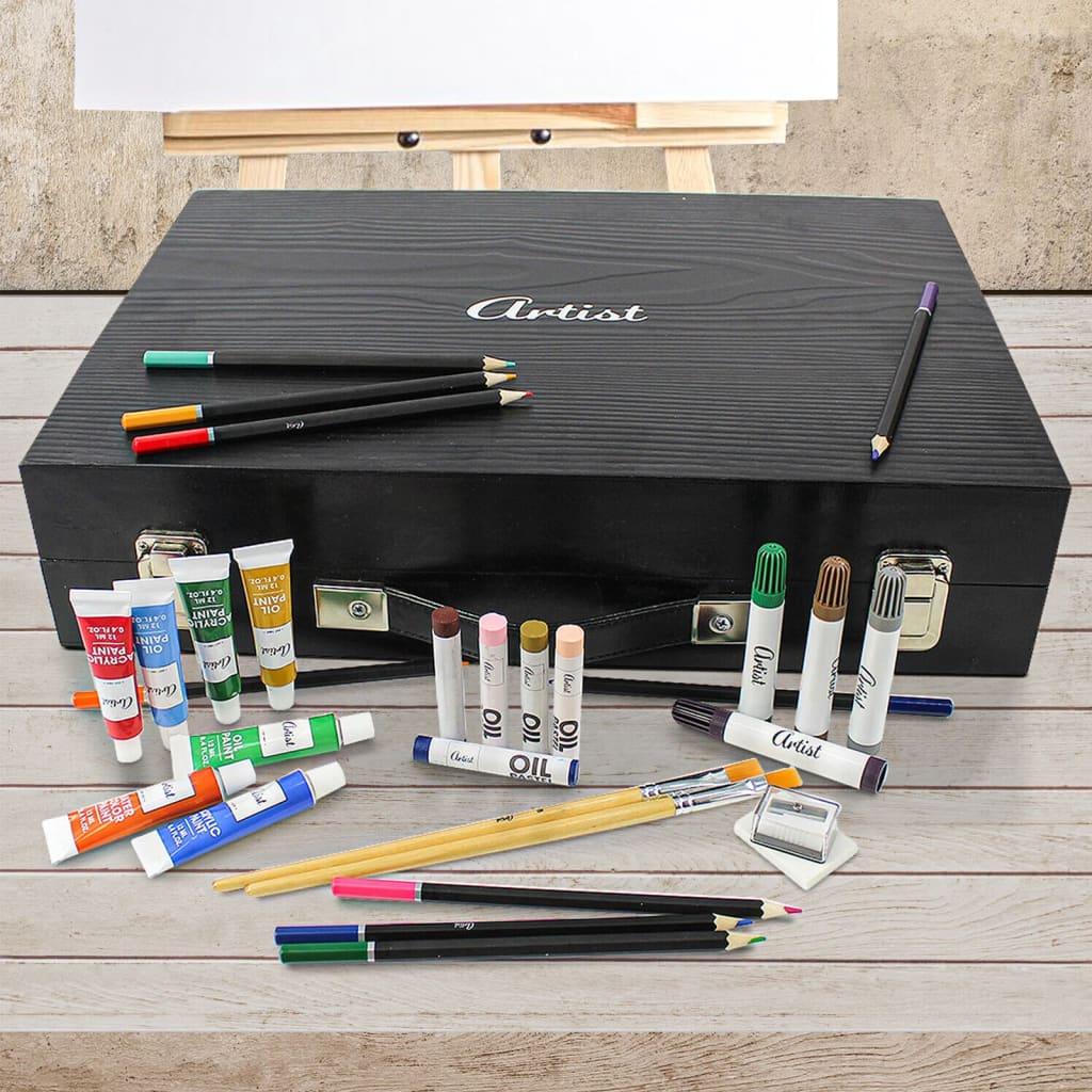 Artist 174-Piece Painting Art Set In Wooden Box