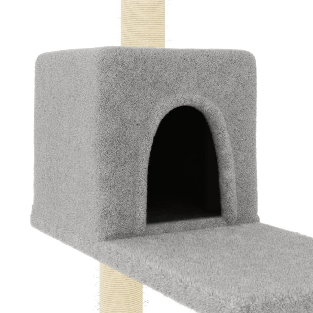 Trendyproduct.co.uk Cat Tree With Sisal Scratching Posts 95 Cm vidaXL Animals & Pet Supplies Animals & Pet Supplies > Pet Supplies > Cat Supplies > Cat Furniture Cat Furniture Cat Supplies Grey parcel Pet Supplies vidaXL