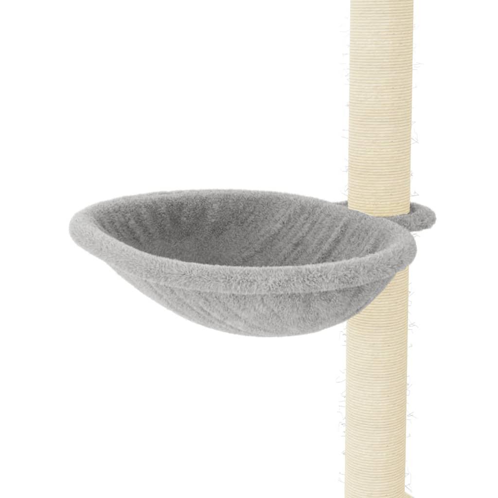 Trendyproduct.co.uk Cat Tree With Sisal Scratching Posts 95 Cm vidaXL Animals & Pet Supplies Animals & Pet Supplies > Pet Supplies > Cat Supplies > Cat Furniture Cat Furniture Cat Supplies Grey parcel Pet Supplies vidaXL