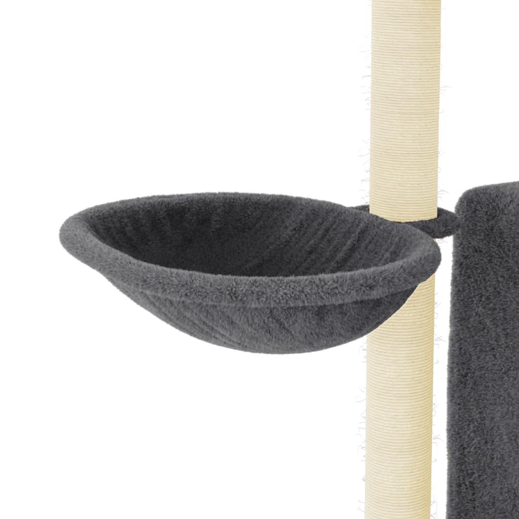 Trendyproduct.co.uk Cat Tree With Sisal Scratching Posts 96.5 Cm vidaXL Animals & Pet Supplies Animals & Pet Supplies > Pet Supplies > Cat Supplies > Cat Furniture Cat Furniture Cat Supplies Grey parcel Pet Supplies vidaXL