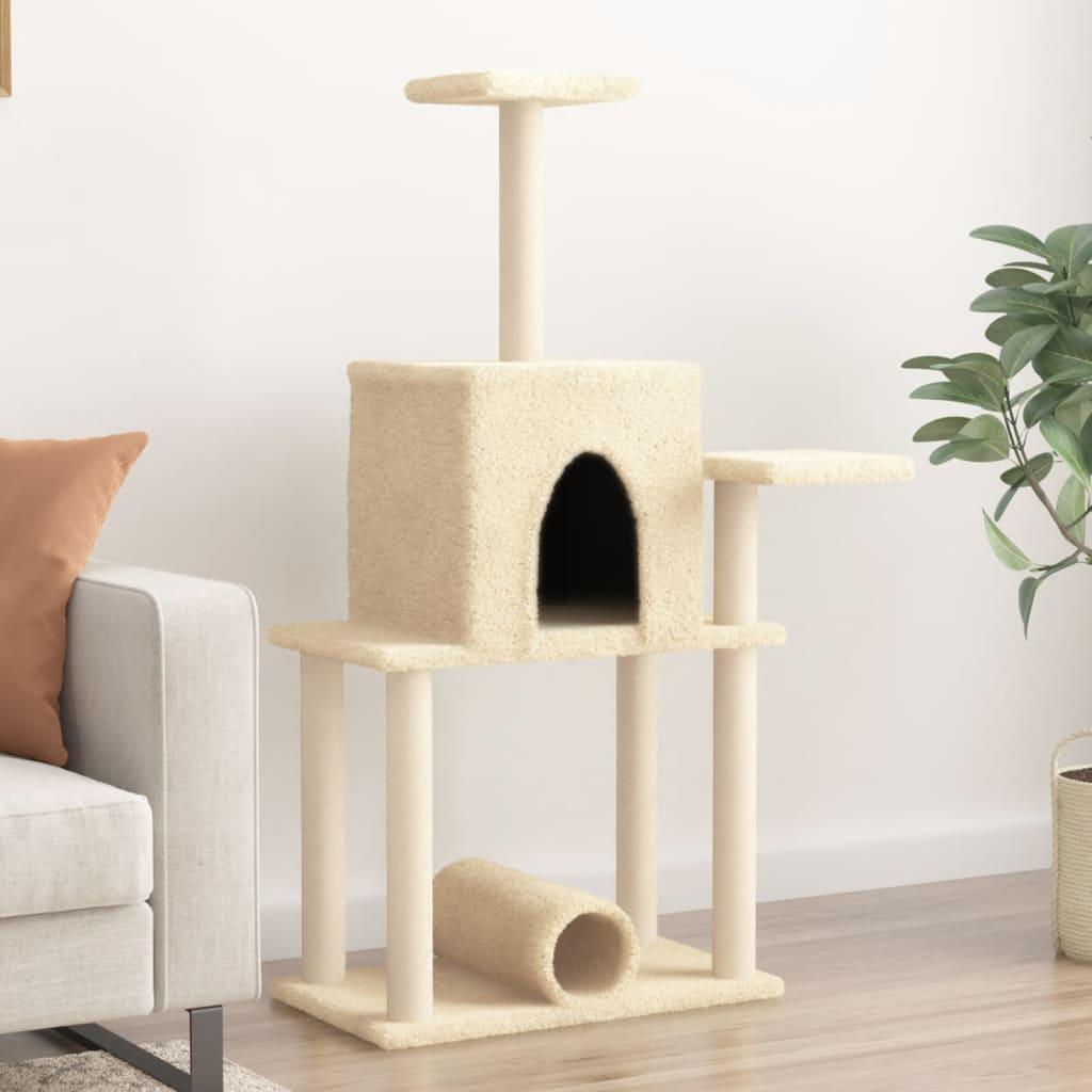 Cat Tree With Sisal Scratching Posts 122 Cm