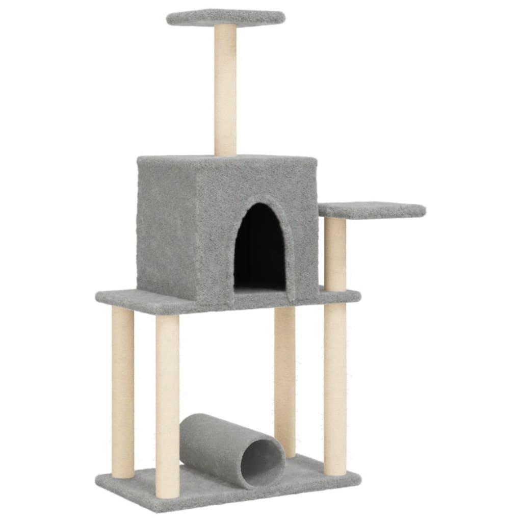 Cat Tree With Sisal Scratching Posts 122 Cm