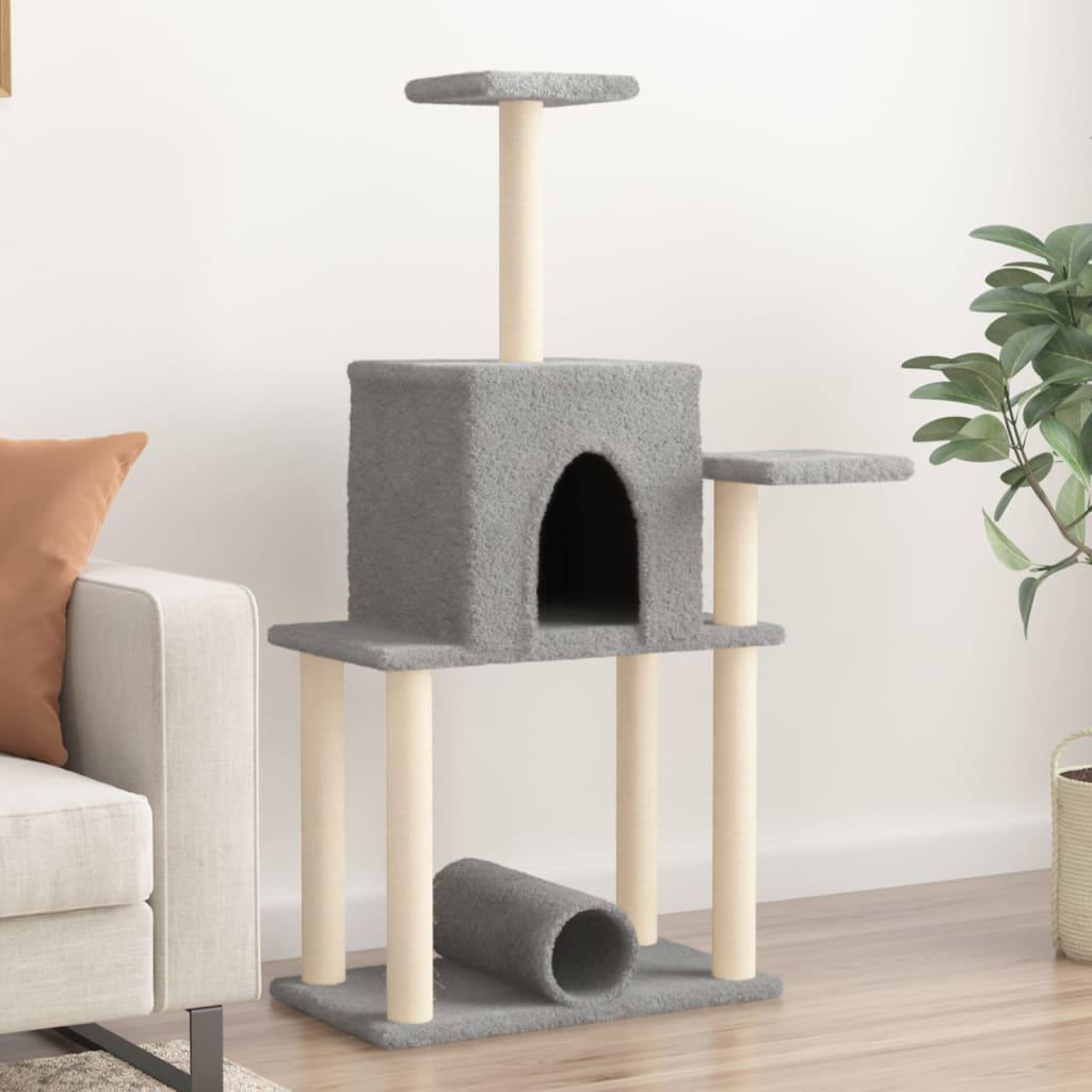 Cat Tree With Sisal Scratching Posts 122 Cm