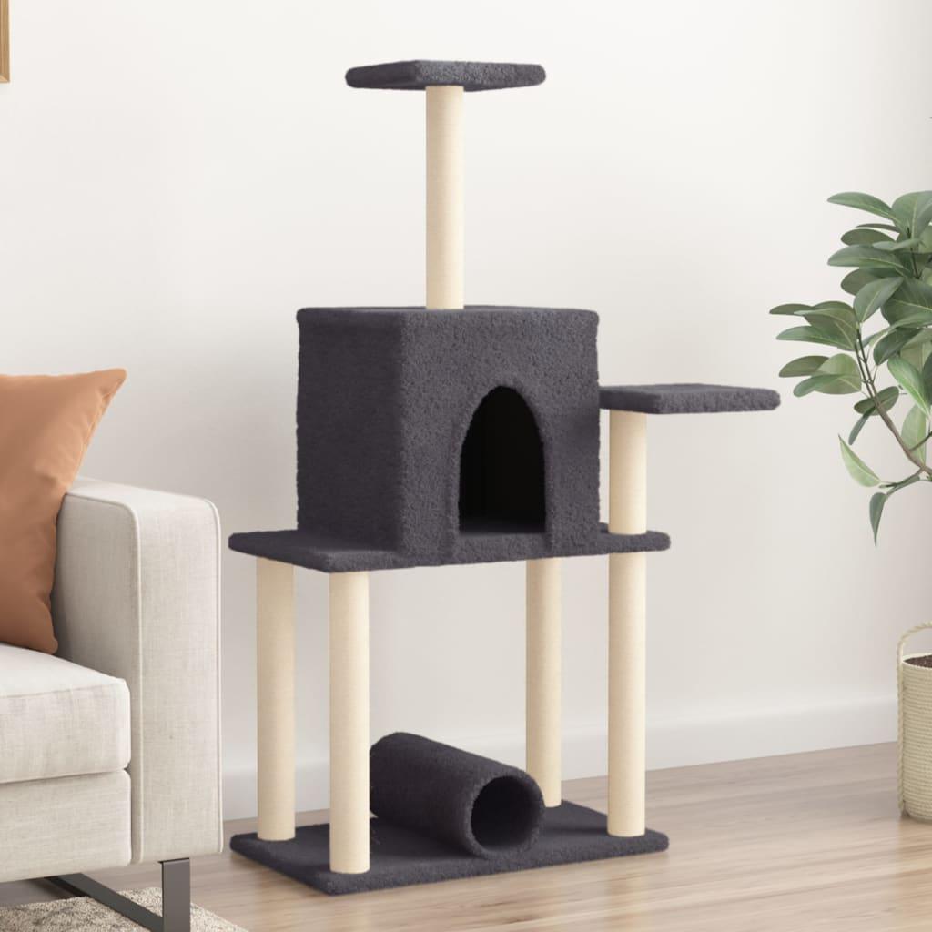 Cat Tree With Sisal Scratching Posts 122 Cm