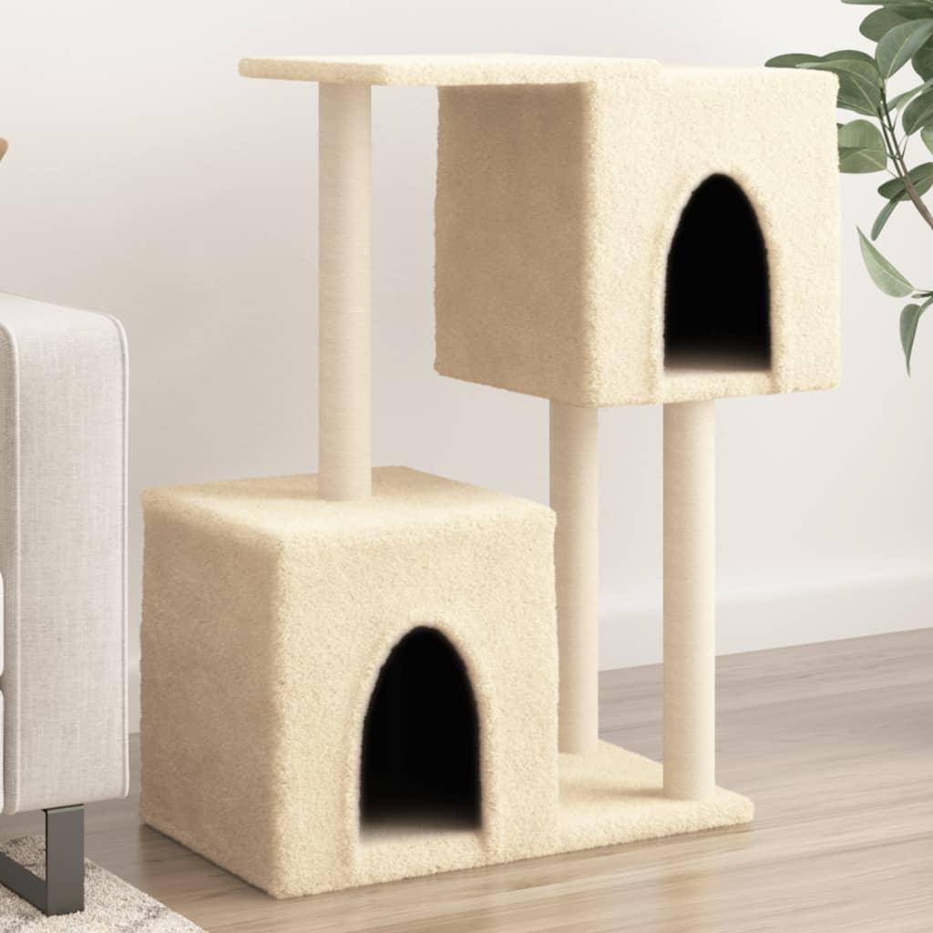 Trendyproduct.co.uk Cat Tree With Sisal Scratching Posts 86 Cm vidaXL Animals & Pet Supplies Animals & Pet Supplies > Pet Supplies > Cat Supplies > Cat Furniture Cat Furniture Cat Supplies Grey parcel Pet Supplies vidaXL