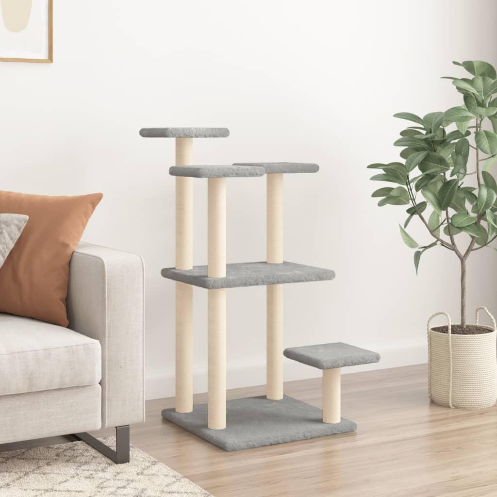 Cat Scratching Posts With Platforms 98.5 Cm