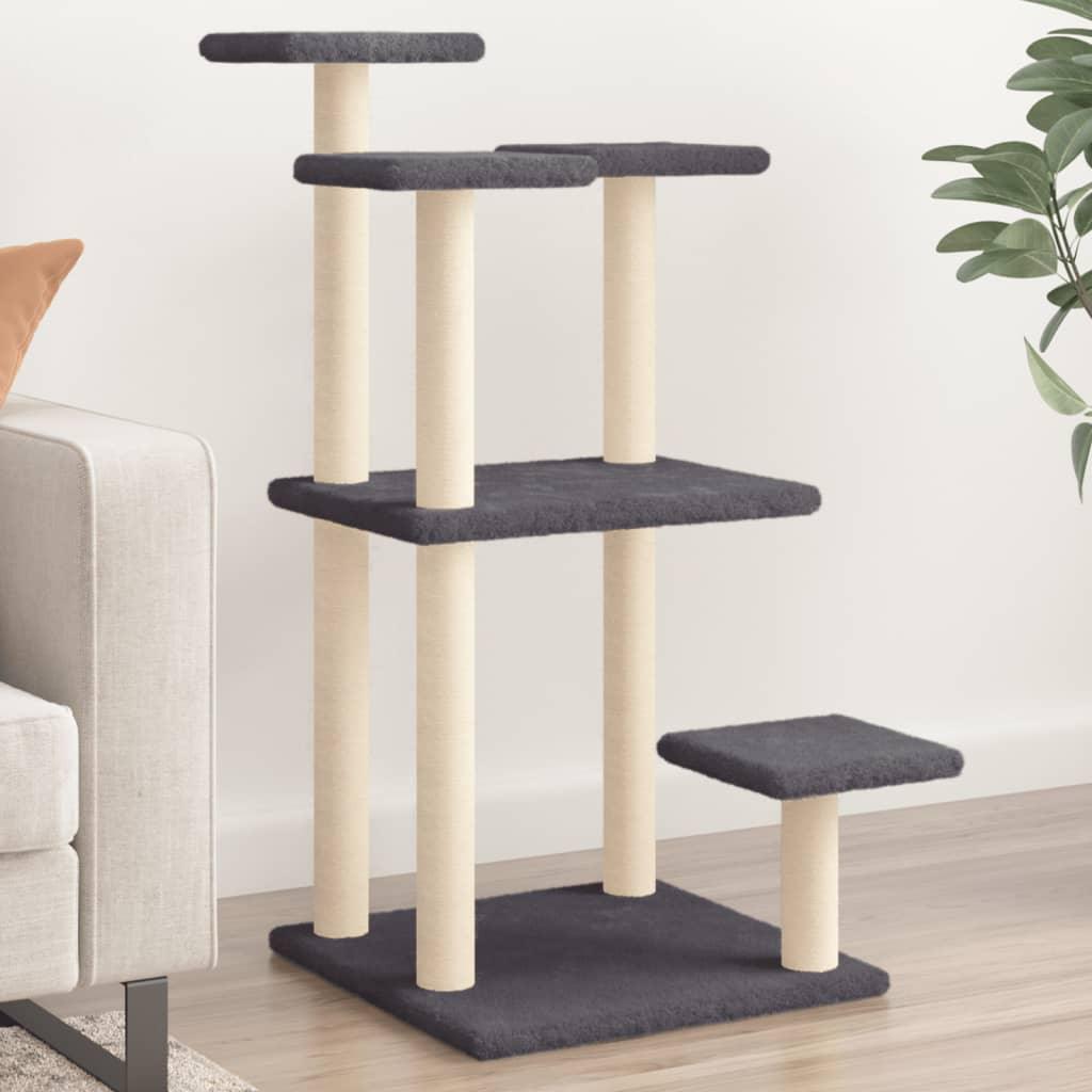 Cat Scratching Posts With Platforms 98.5 Cm