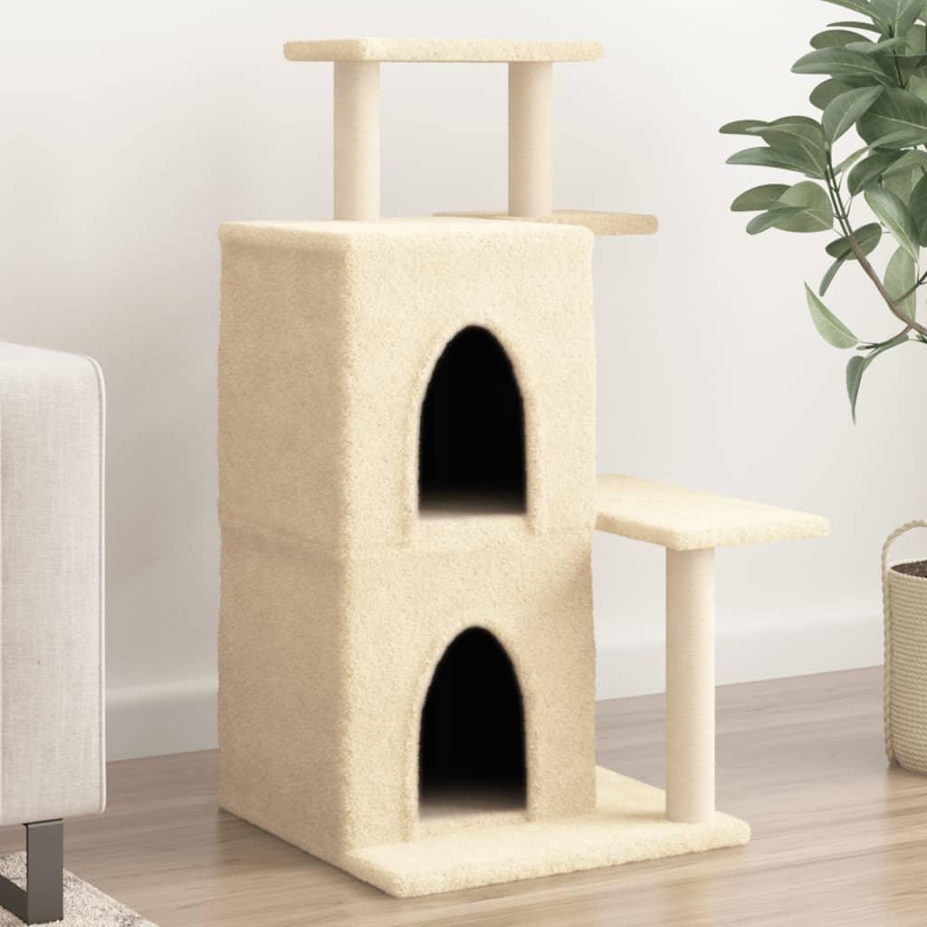 Trendyproduct.co.uk Cat Tree With Sisal Scratching Posts 97 Cm vidaXL Animals & Pet Supplies Animals & Pet Supplies > Pet Supplies > Cat Supplies > Cat Furniture Cat Furniture Cat Supplies Grey parcel Pet Supplies vidaXL