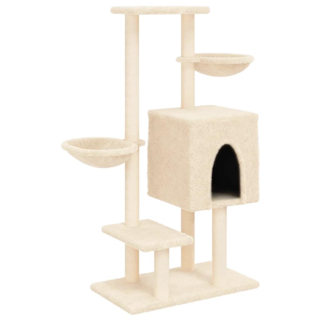 Cat Tree With Sisal Scratching Posts 117 Cm