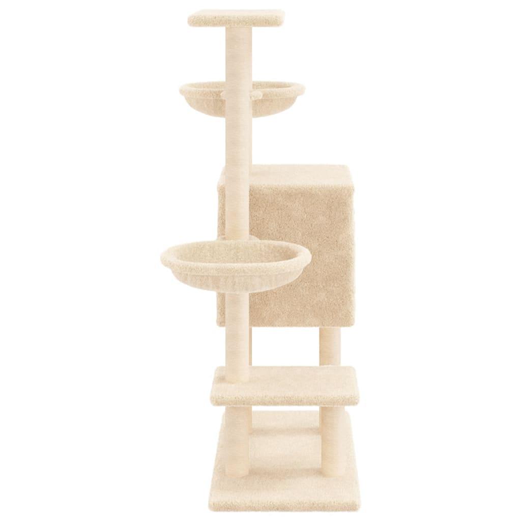 Cat Tree With Sisal Scratching Posts 117 Cm