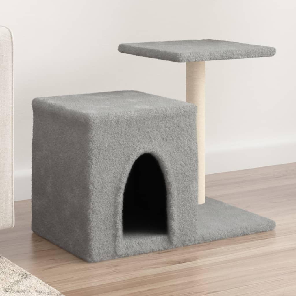 Trendyproduct.co.uk Cat Tree With Sisal Scratching Posts 50.5 Cm vidaXL Animals & Pet Supplies Animals & Pet Supplies > Pet Supplies > Cat Supplies > Cat Furniture Cat Furniture Cat Supplies Cream parcel Pet Supplies vidaXL