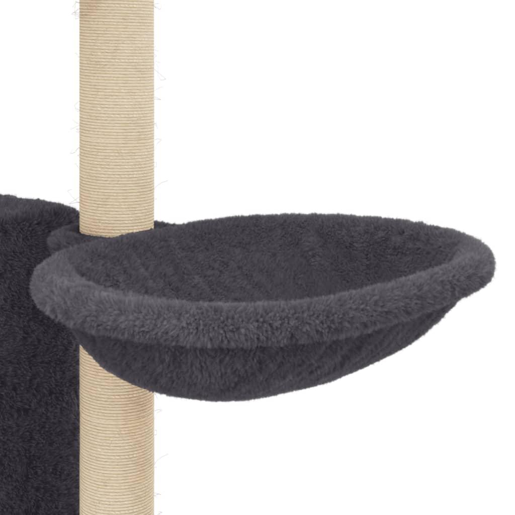 Trendyproduct.co.uk Cat Tree With Sisal Scratching Posts 131 Cm vidaXL Animals & Pet Supplies Animals & Pet Supplies > Pet Supplies > Cat Supplies > Cat Furniture Cat Furniture Cat Supplies Grey parcel Pet Supplies vidaXL