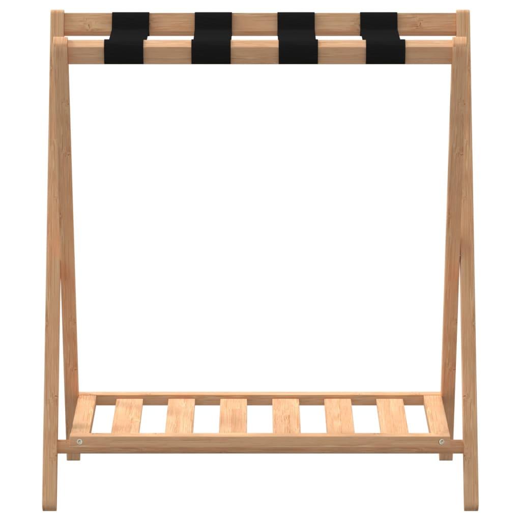 Luggage Rack 68X38X58 Cm Bamboo