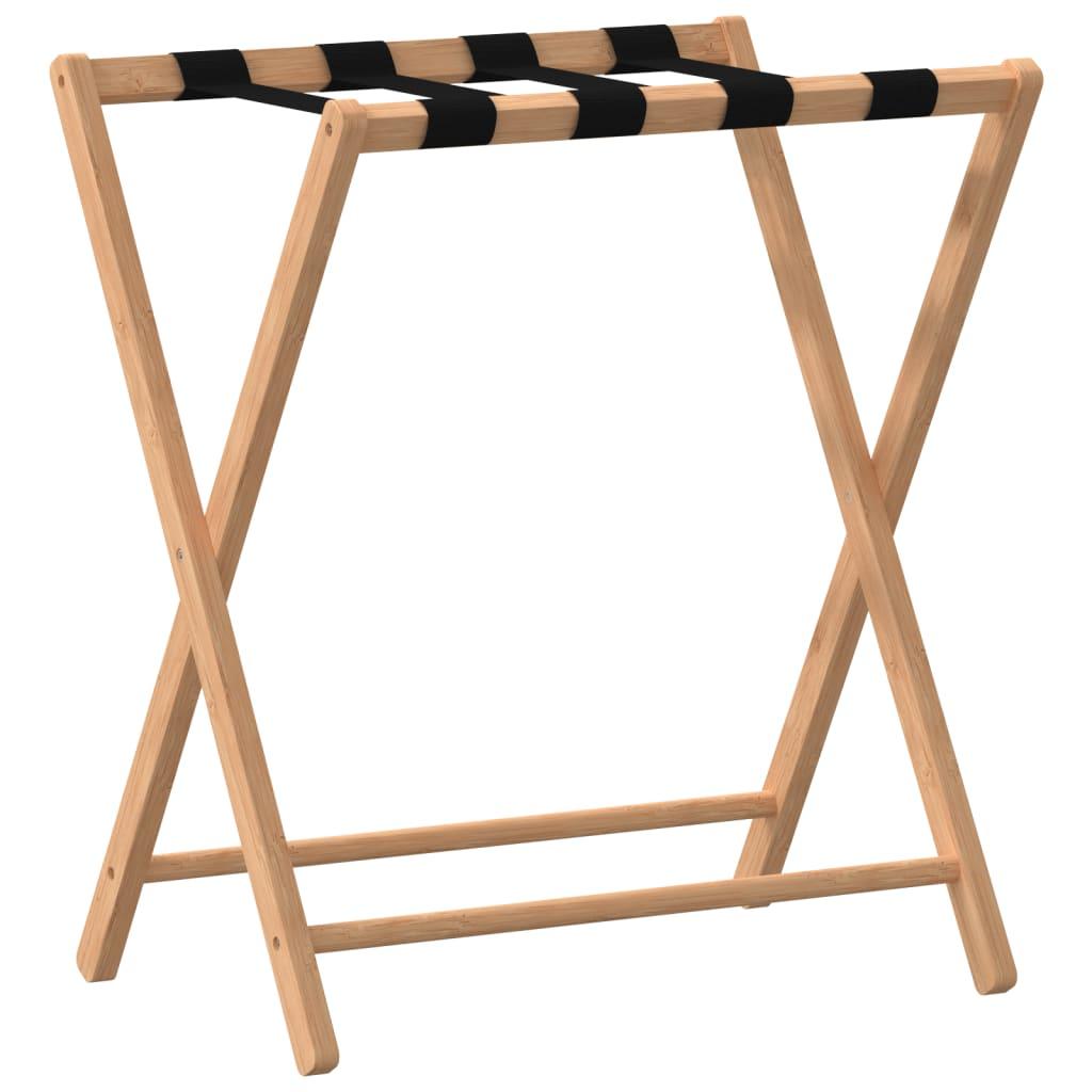 Luggage Rack 68.5X38X58 Cm Bamboo