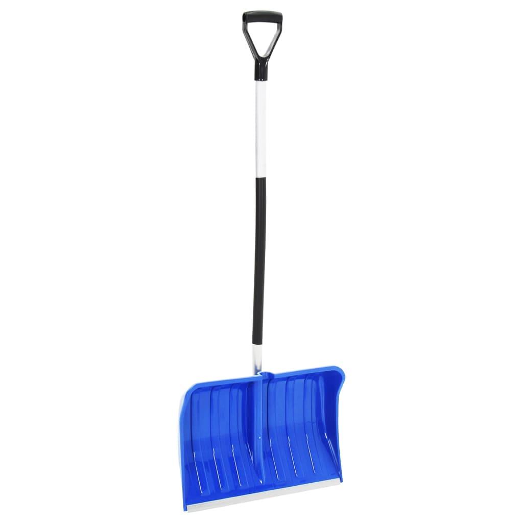 Snow Shovel Blue 145 Cm Aluminium