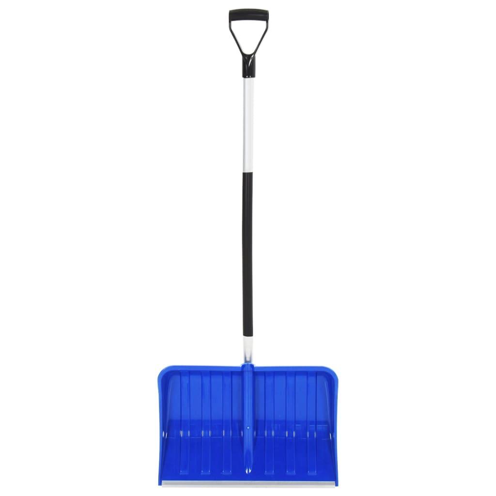 Snow Shovel Blue 145 Cm Aluminium