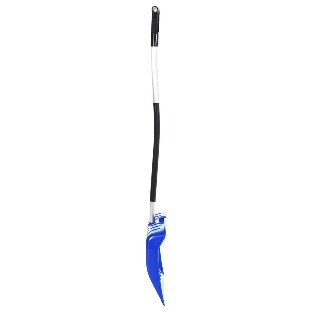 Snow Shovel Blue 145 Cm Aluminium