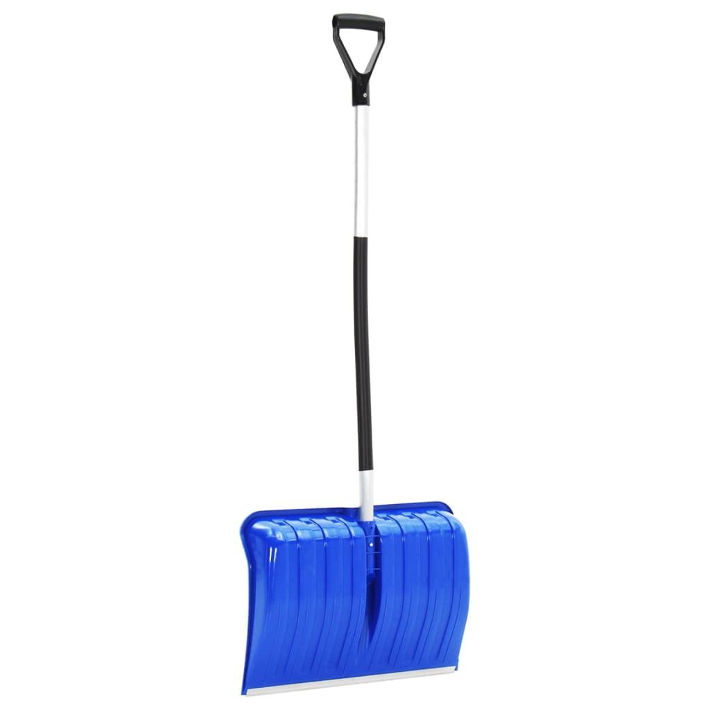 Snow Shovel Blue 145 Cm Aluminium