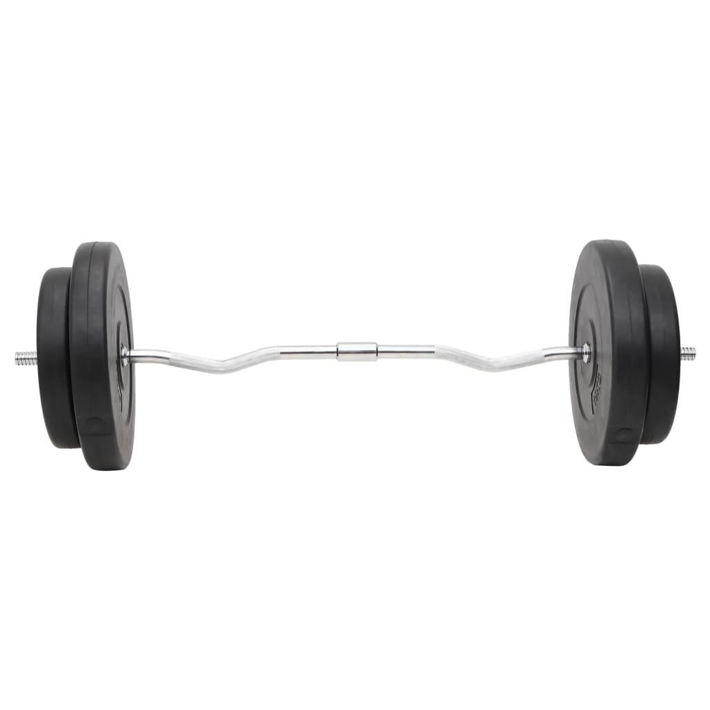 Barbell And Dumbbell With Plates Set