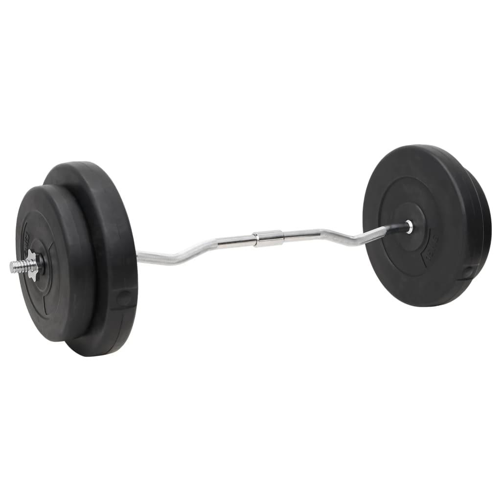 Barbell And Dumbbell With Plates Set