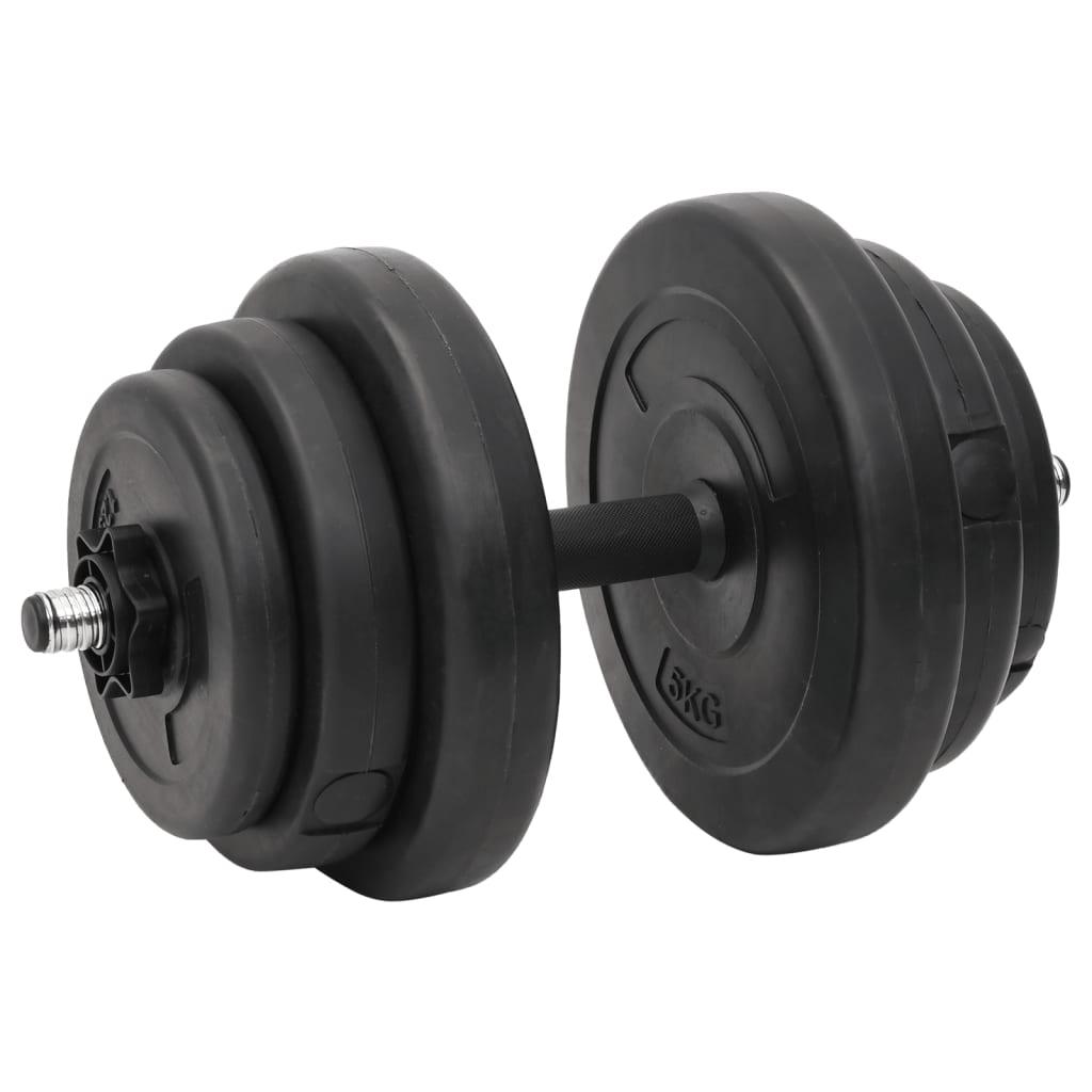 Barbell And Dumbbell With Plates Set