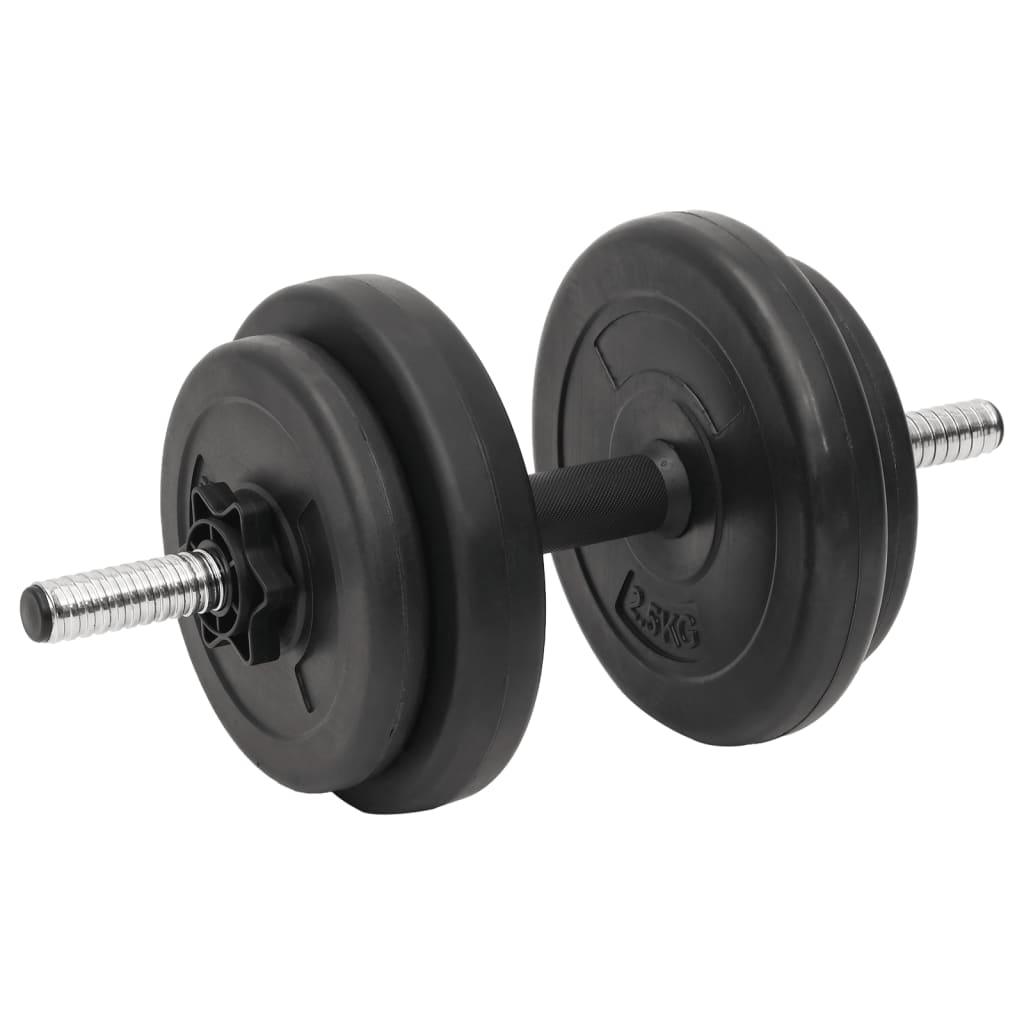 Barbell And Dumbbell With Plates Set