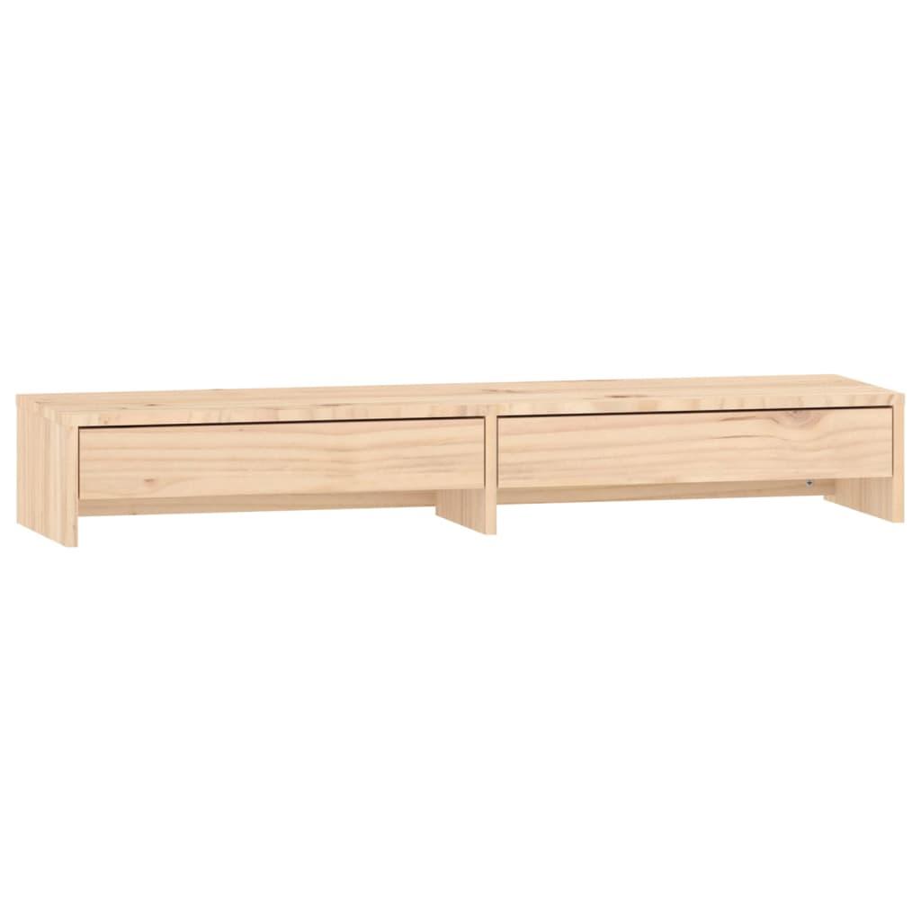 Monitor Stand Solid Wood Pine