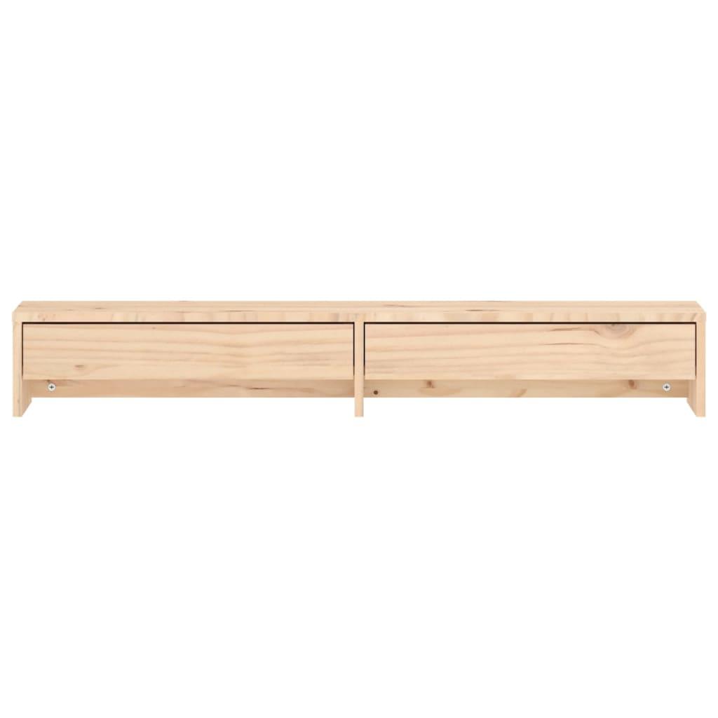 Monitor Stand Solid Wood Pine