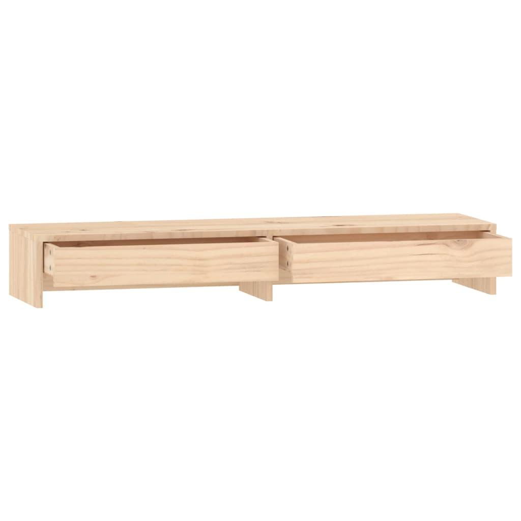 Monitor Stand Solid Wood Pine