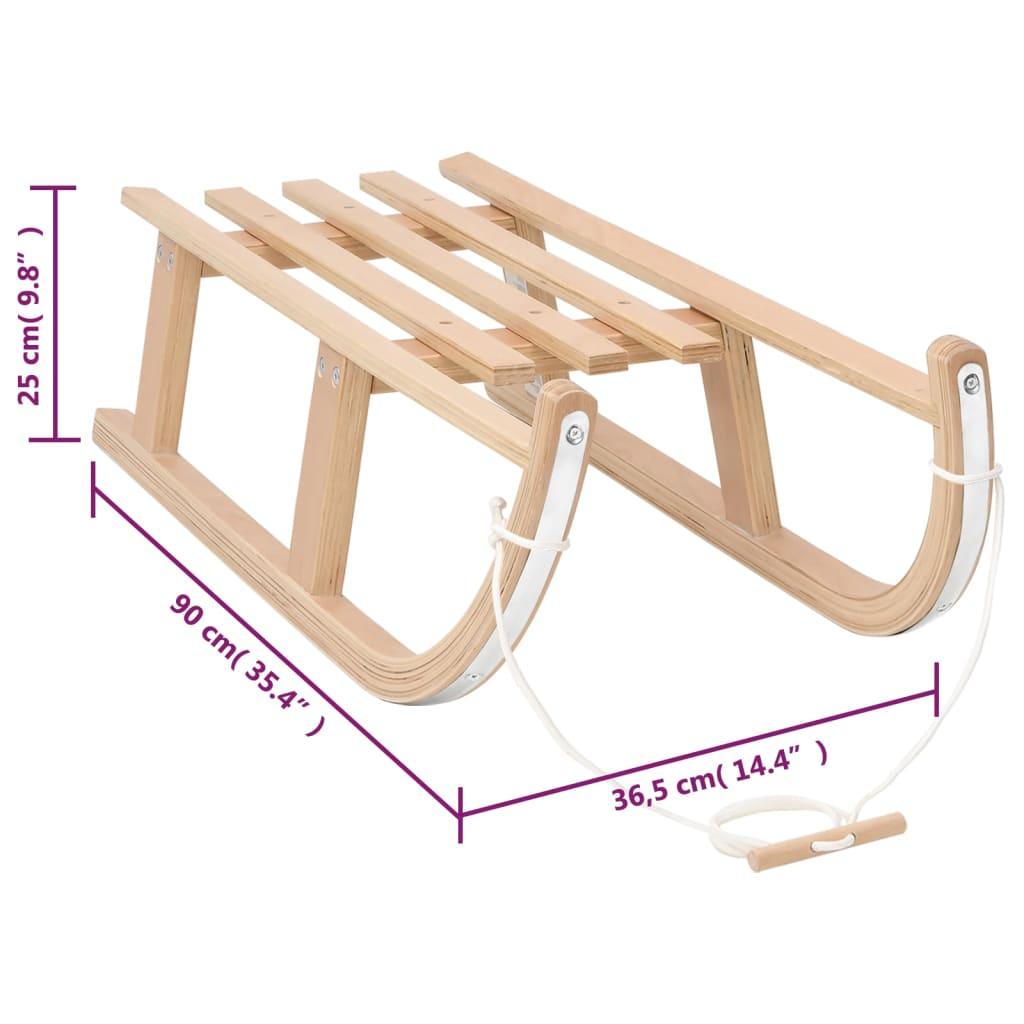 Snow Sledge Plywood